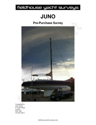 yacht survey report